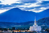 Payson Temple - Evening Hills
