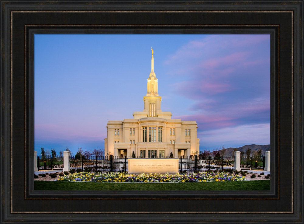 Payson Temple - Sunrise Front