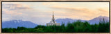 Payson Temple - Mountain Panorama