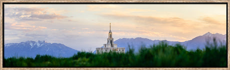 Payson Temple - Mountain Panorama