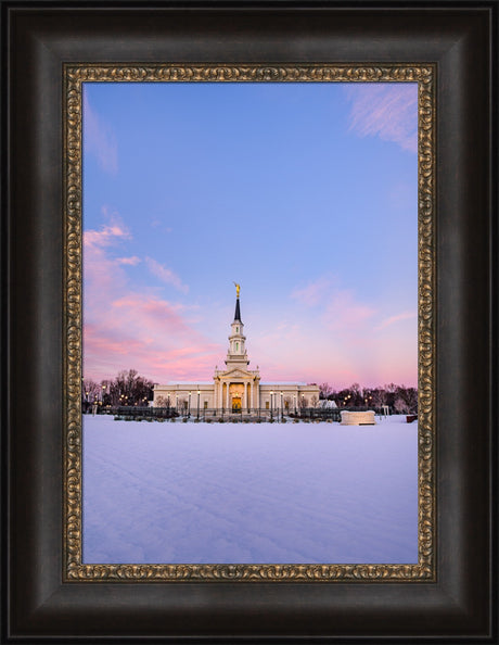 Hartford Temple - Morning Skies