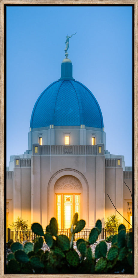 Tucson Temple - Cactus Twilight