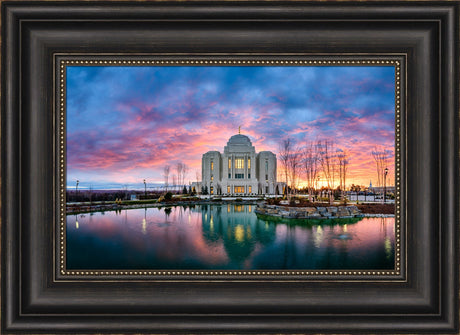 Meridian Temple - Colorful Sunset
