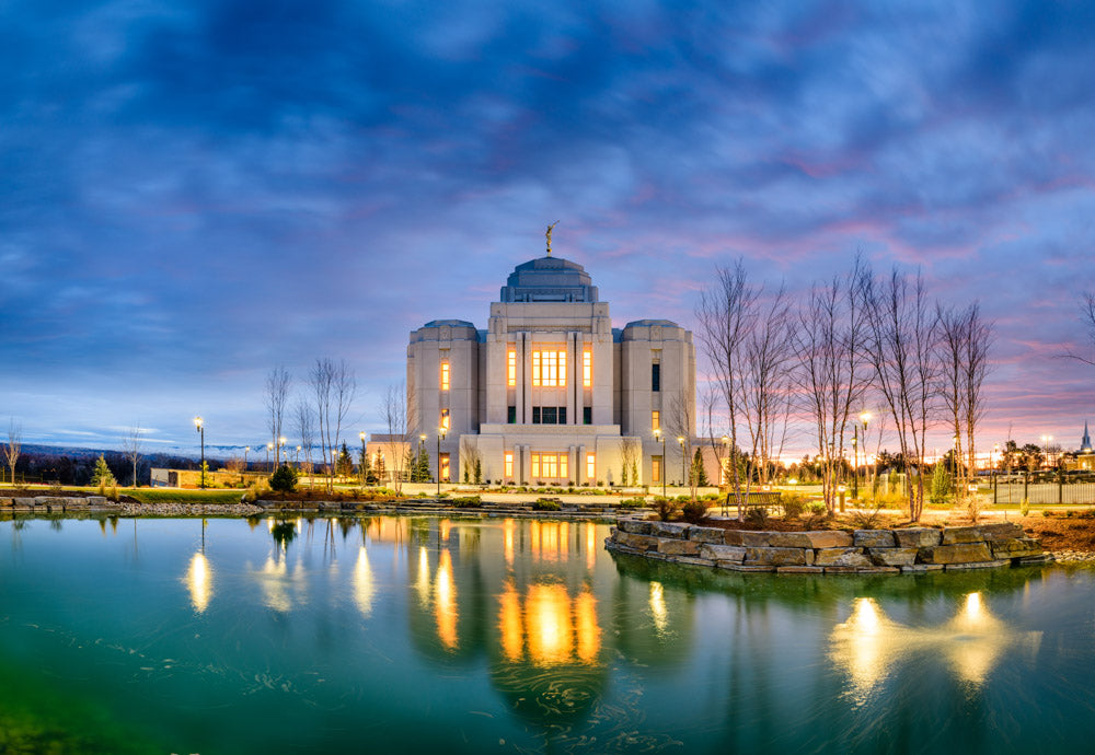 Meridian Temple - Blue Reflection