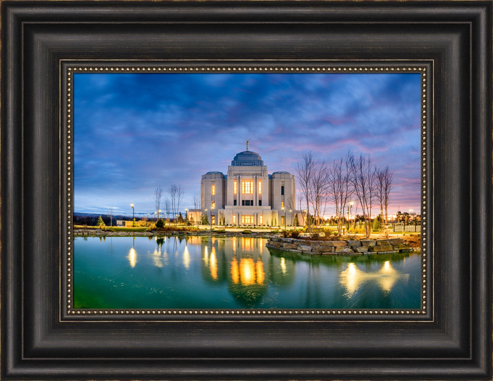 Meridian Temple - Blue Reflection