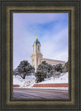 Cedar City Temple - Snowy Morning